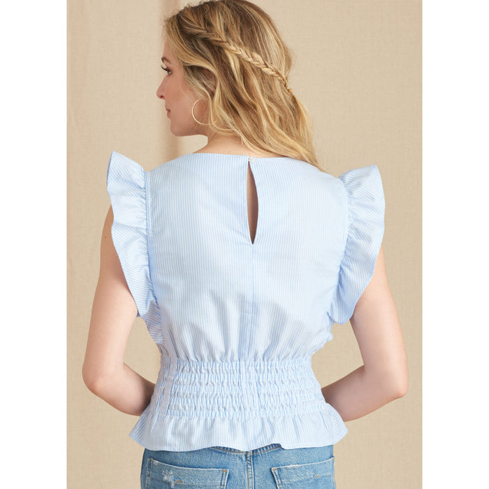 Simplicity Sewing Pattern 9605 Misses' Tops from Jaycotts Sewing Supplies