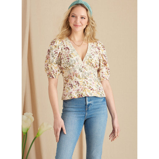 Simplicity Sewing Pattern 9606 Misses' Blouse from Jaycotts Sewing Supplies
