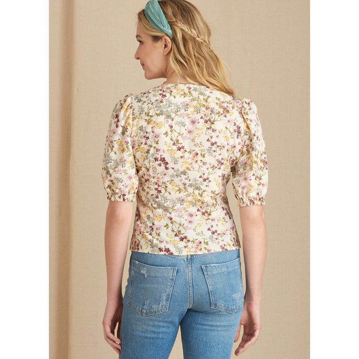 Simplicity Sewing Pattern 9606 Misses' Blouse from Jaycotts Sewing Supplies