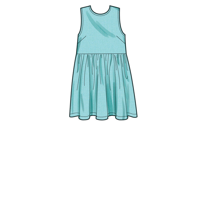 Simplicity Sewing Pattern 9611 Misses' Tunic, Cropped Top, Pants and Shorts from Jaycotts Sewing Supplies