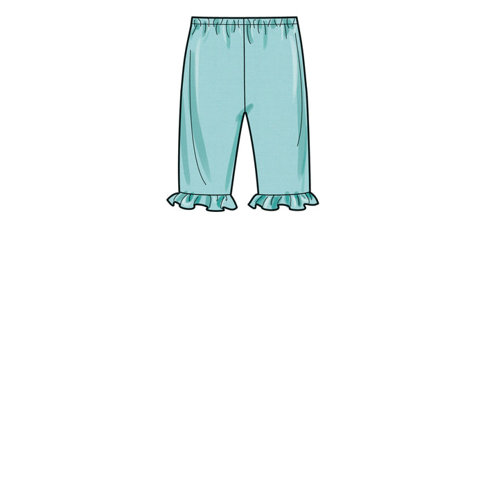 Simplicity Sewing Pattern 9616 Babies' T-Shirts, Jacket, Pants and Hat from Jaycotts Sewing Supplies
