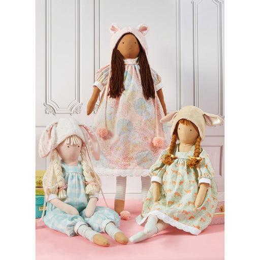 Simplicity 9621 Plush Dolls and Clothes Pattern by Elaine Heigl Designs from Jaycotts Sewing Supplies