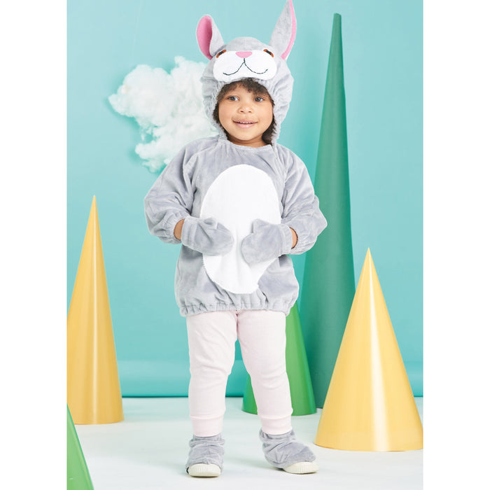 Simplicity sewing pattern 9624 Toddlers' Animal Costumes from Jaycotts Sewing Supplies