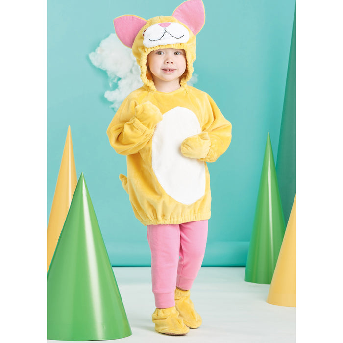 Simplicity sewing pattern 9624 Toddlers' Animal Costumes from Jaycotts Sewing Supplies