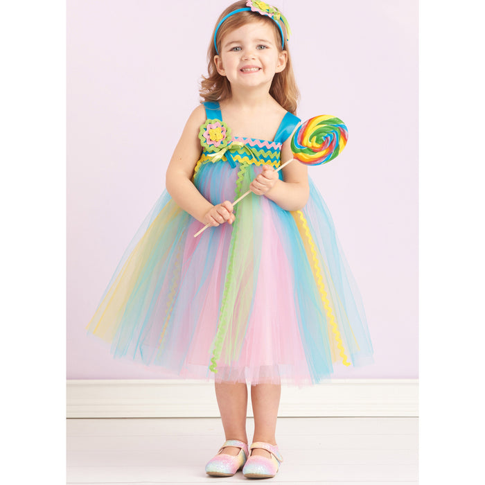 Simplicity9625 Toddlers' Halloween Costumes Pattern by Andrea Schewe Designs from Jaycotts Sewing Supplies