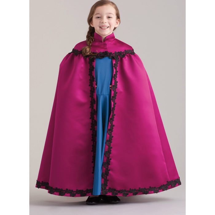 Simplicity 9626 Children's and Misses' Princess Costume Pattern from Jaycotts Sewing Supplies
