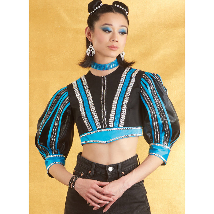 Simplicity sewing pattern 9627 Misses' Costume Tops by Andrea Schewe Designs from Jaycotts Sewing Supplies