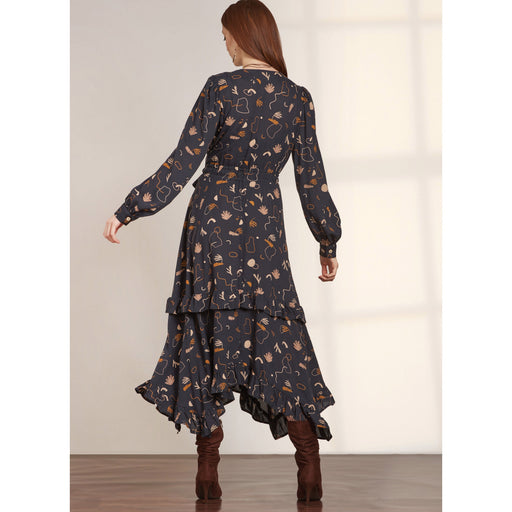 Simplicity sewing pattern 9639 Misses' Midi Wrap Dress from Jaycotts Sewing Supplies