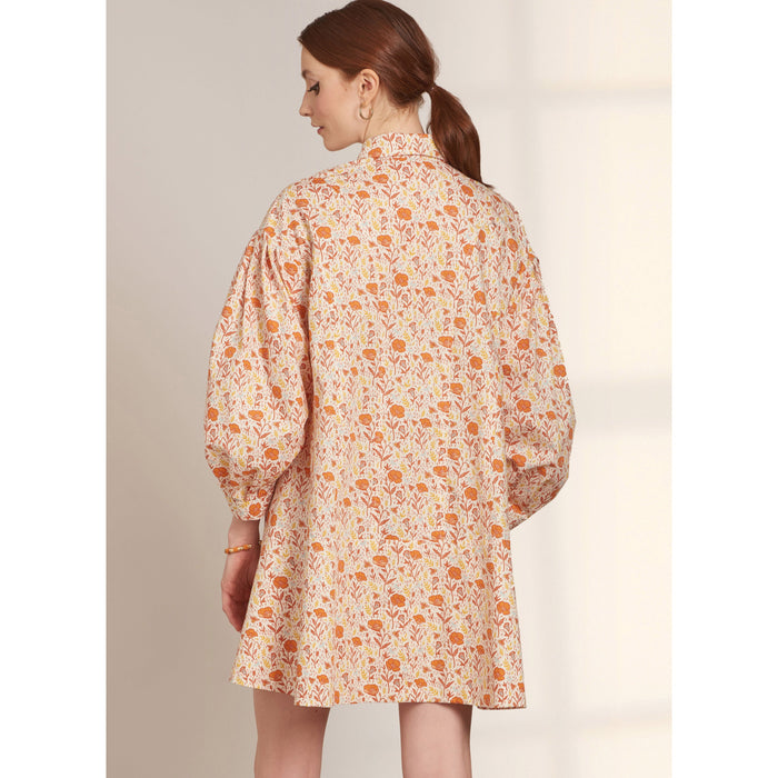 Simplicity sewing pattern 9641 Misses' Button Down Dress from Jaycotts Sewing Supplies
