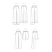 Simplicity sewing pattern 9647 Misses' Trousers and Shorts from Jaycotts Sewing Supplies