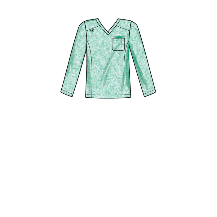 Simplicity 9650 Unisex Scrubs sewing pattern from Jaycotts Sewing Supplies