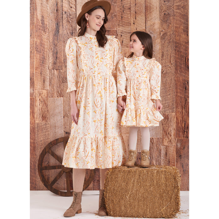 Simplicity 9653 Children's / Misses' Dress pattern by Elaine Heigl Designs from Jaycotts Sewing Supplies