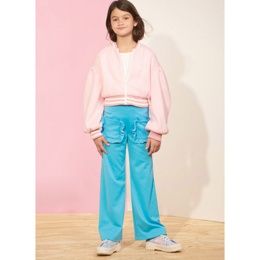 Simplicity sewing pattern 9654 Girls' Jacket, Trousers and Skirt from Jaycotts Sewing Supplies