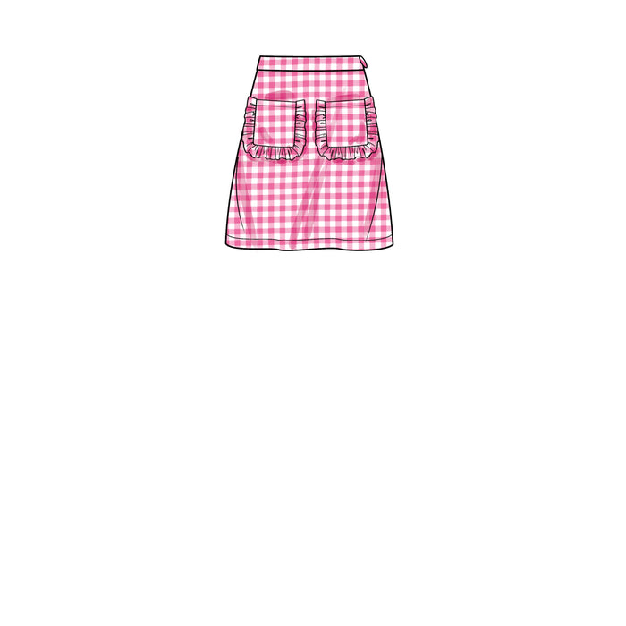 Simplicity sewing pattern 9654 Girls' Jacket, Trousers and Skirt from Jaycotts Sewing Supplies