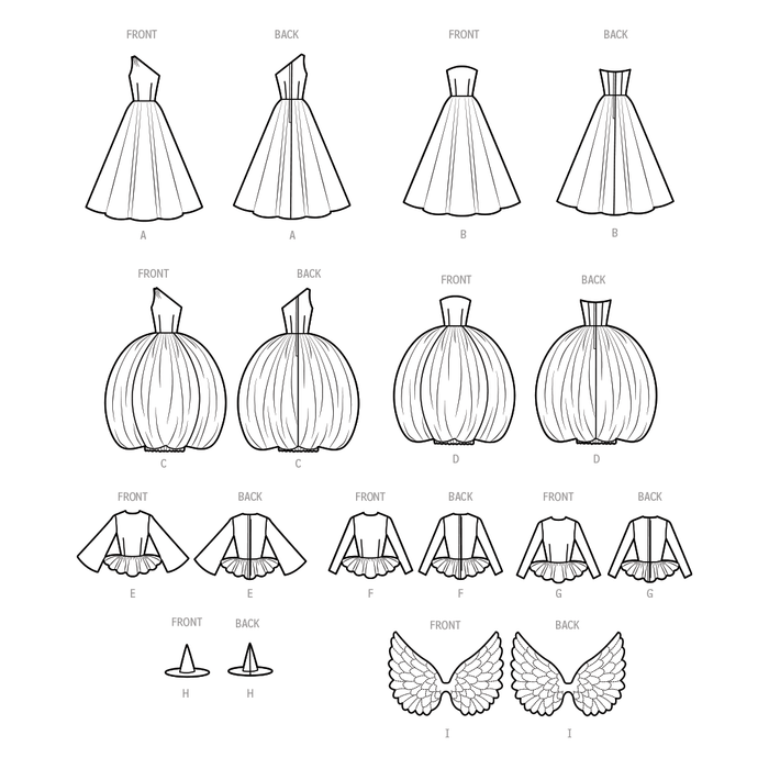 Simplicity pattern 9662 Holiday Fashion Doll Clothes from Jaycotts Sewing Supplies
