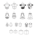 Simplicity pattern 9663 Pet Coats with Optional Hoods and Cowls from Jaycotts Sewing Supplies