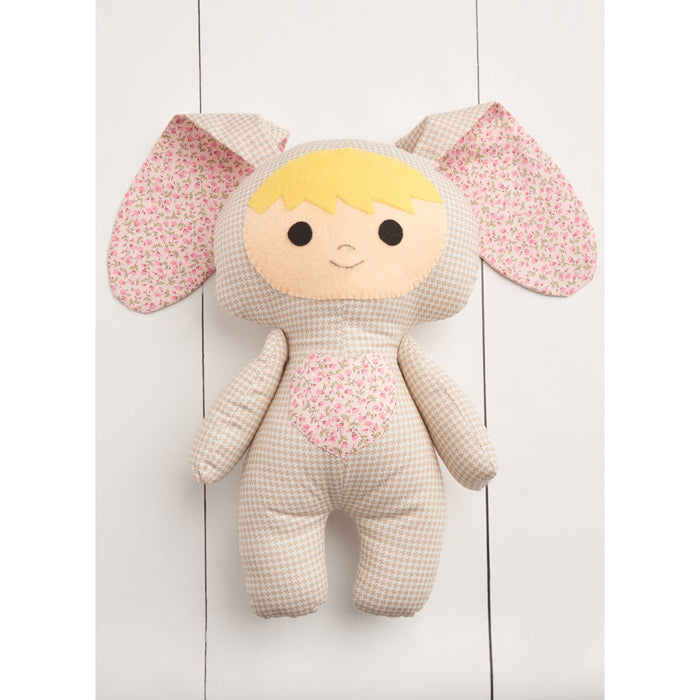 Simplicity pattern 9665 Plush Dolls from Jaycotts Sewing Supplies