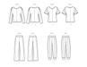 Simplicity pattern 9690 Misses' Tops and Pull-On Pants from Jaycotts Sewing Supplies