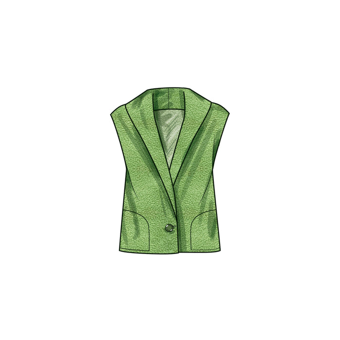 Simplicity pattern 9692 Unisex Jacket, Waistcoat, and Belt from Jaycotts Sewing Supplies