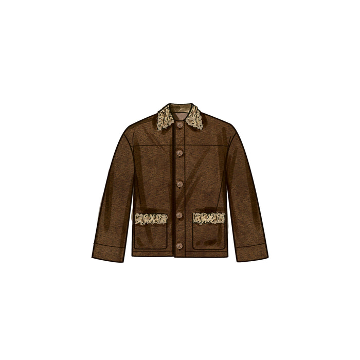 Simplicity pattern 9694 Boys' and Men's Jacket, Vest, Hat and Bag from Jaycotts Sewing Supplies