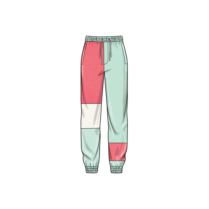 Simplicity pattern 9695 Girls' and Boys' Hoodie and Jogger Set from Jaycotts Sewing Supplies