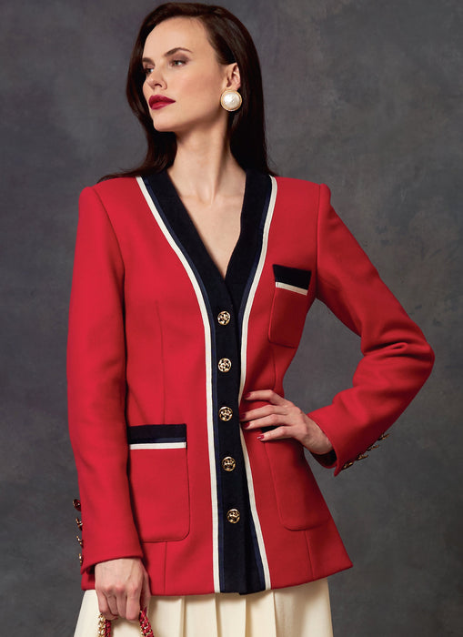 Vogue 1643 Misses'/ Petite Jacket, Dress and Skirt pattern from Jaycotts Sewing Supplies