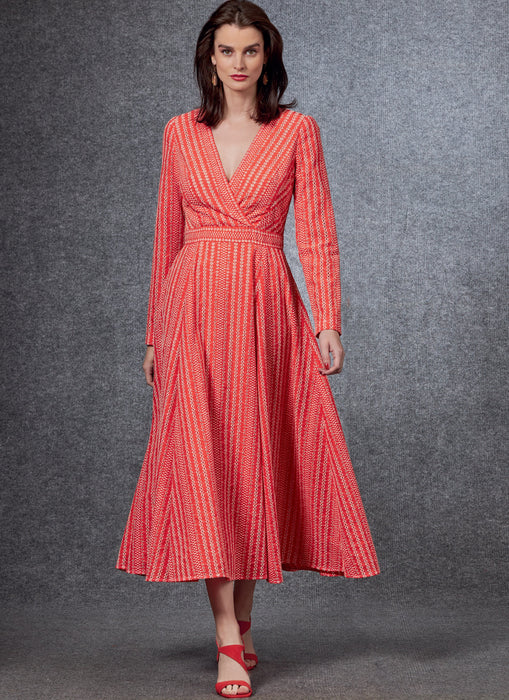 Vogue sewing pattern 1672 | Misses' Dress from Jaycotts Sewing Supplies