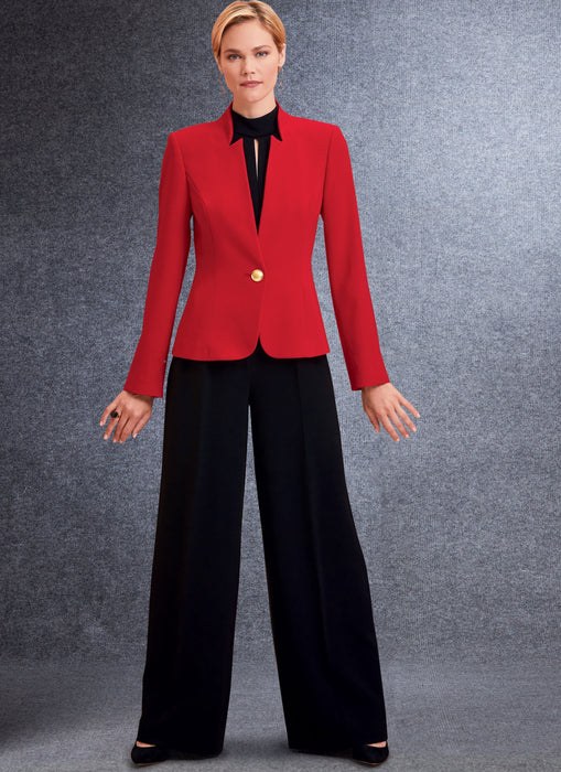 Vogue sewing pattern 1741 Jacket, Top, Dress, Pants and Jumpsuit from Jaycotts Sewing Supplies
