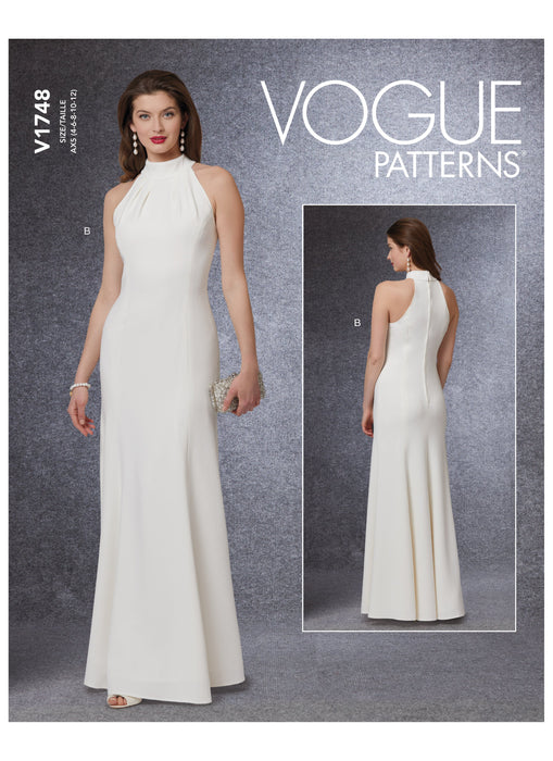 Vogue Special Occasion Dress pattern 1748 from Jaycotts Sewing Supplies