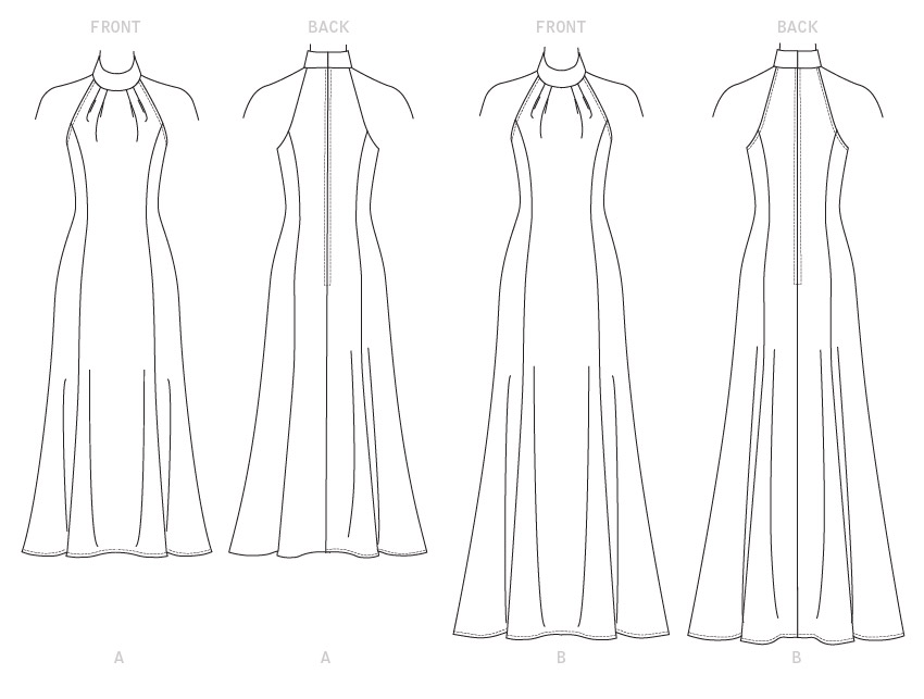 Vogue Special Occasion Dress pattern 1748 from Jaycotts Sewing Supplies