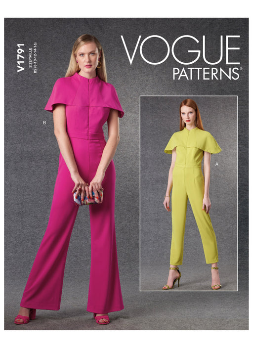 Vogue 1791 Jumpsuits Pattern from Jaycotts Sewing Supplies