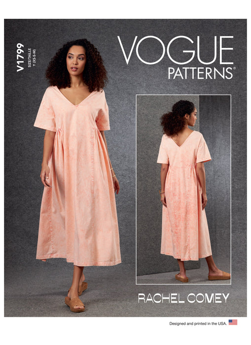 Vogue Sewing pattern 1799 Misses' Dress from Jaycotts Sewing Supplies