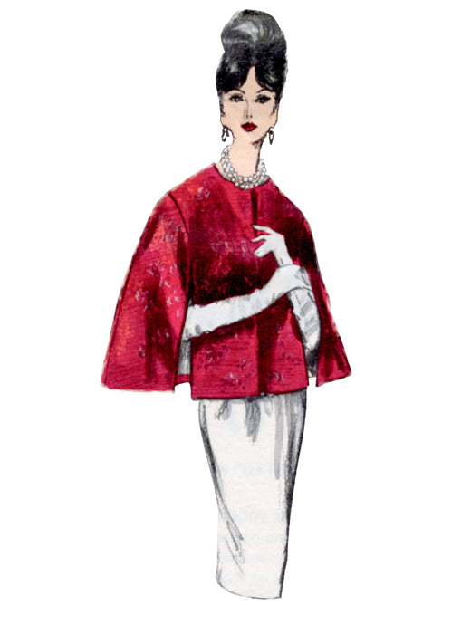 Vogue 1838 Misses Cape pattern from Jaycotts Sewing Supplies