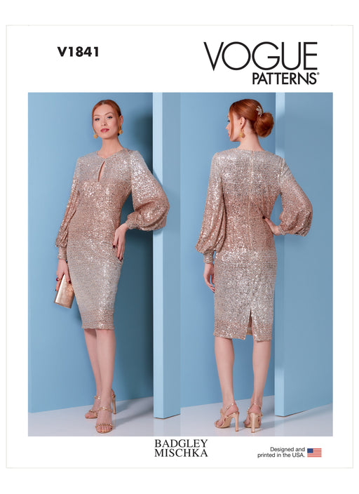 Vogue 1841 Misses / Petite Special Occasion Dress pattern from Jaycotts Sewing Supplies