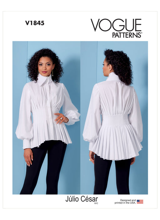 Vogue 1845 Misses Shirt pattern from Jaycotts Sewing Supplies