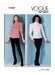Vogue 1847 Misses \ Petite Top pattern from Jaycotts Sewing Supplies
