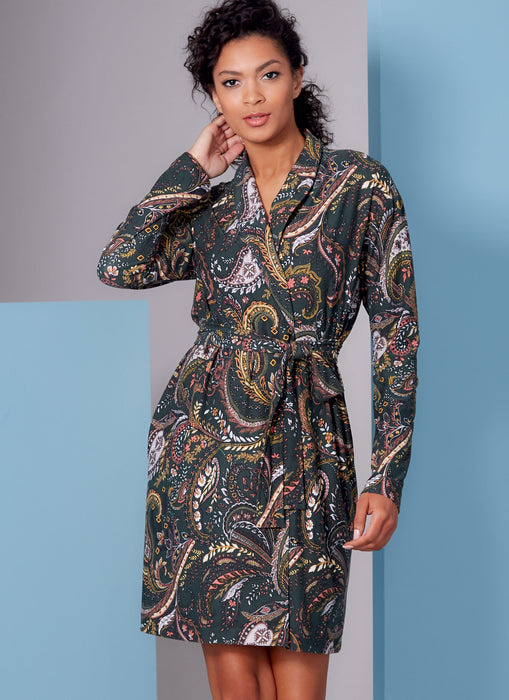 Vogue 1852 Misses \ Petite Wrap Robe and Sleepwear pattern from Jaycotts Sewing Supplies