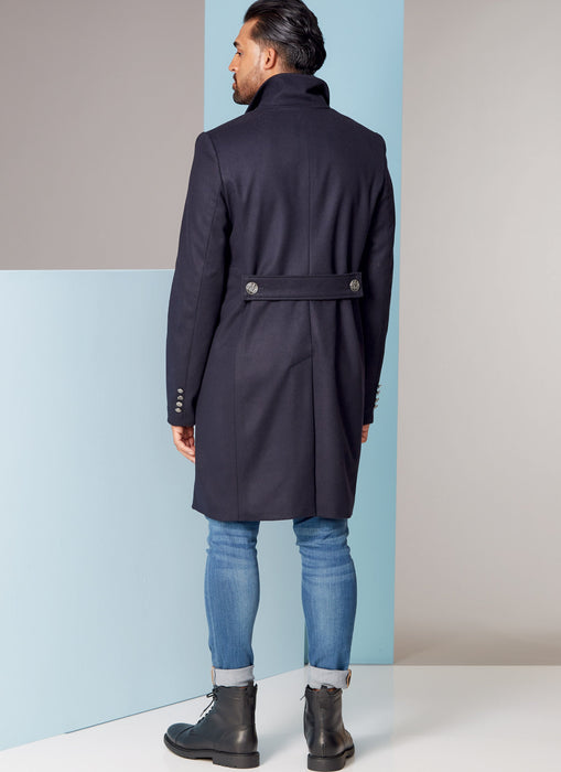 Vogue 1853 Mens Coat pattern from Jaycotts Sewing Supplies