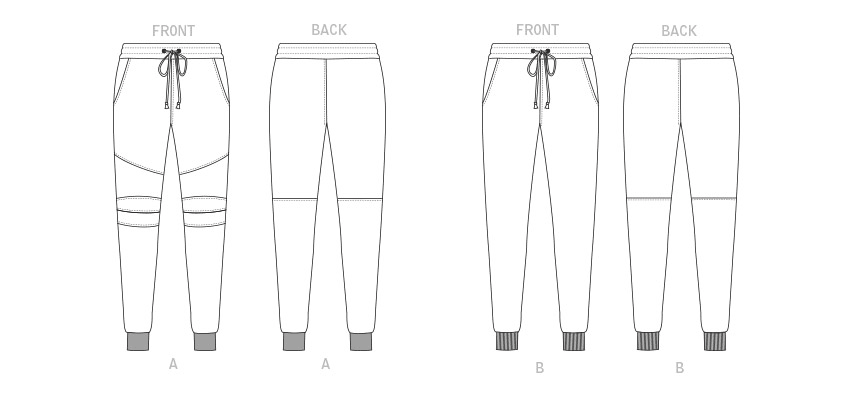 Vogue 1854 Mens Pants pattern from Jaycotts Sewing Supplies