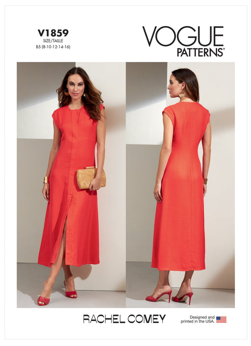 Vogue Sewing Pattern 1859 Misses' Dress from Jaycotts Sewing Supplies