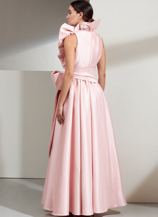 Vogue Sewing Pattern 1861 Misses' Special Occasion Dress and Sash from Jaycotts Sewing Supplies