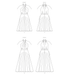 Vogue sewing pattern 1883 Criss Cross Halter Dress from Jaycotts Sewing Supplies