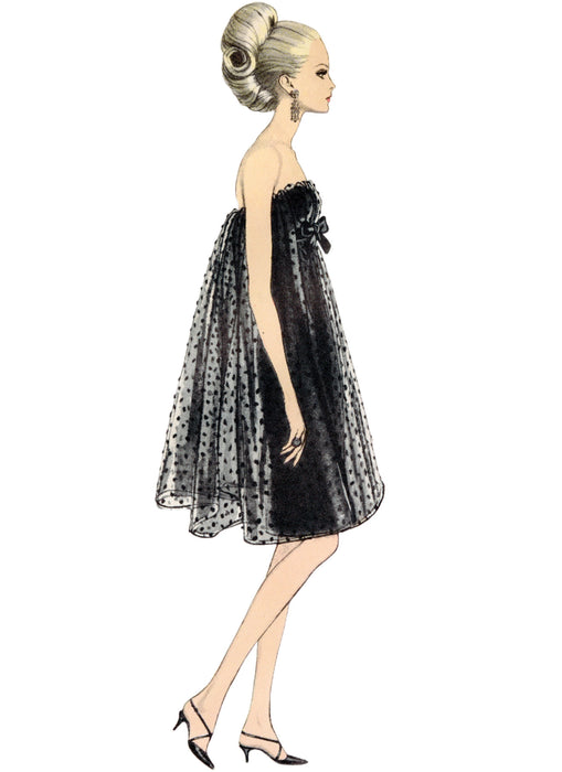 Vogue sewing pattern 1885 Sixties Special Occasion Dress from Jaycotts Sewing Supplies