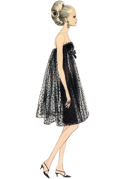 Vogue sewing pattern 1885 Sixties Special Occasion Dress from Jaycotts Sewing Supplies