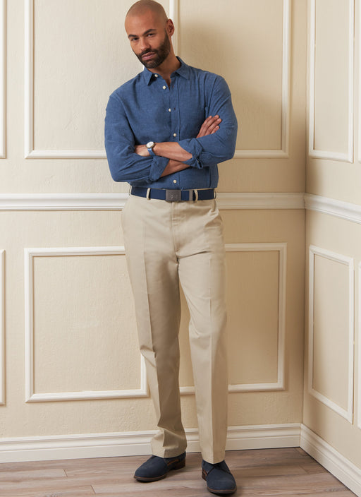 Vogue sewing pattern 1896 Men's Shorts and Trousers from Jaycotts Sewing Supplies