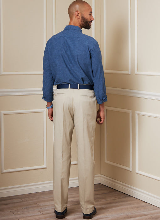 Vogue sewing pattern 1896 Men's Shorts and Trousers from Jaycotts Sewing Supplies