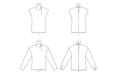 Vogue sewing pattern 1902 80's Blouse from Jaycotts Sewing Supplies