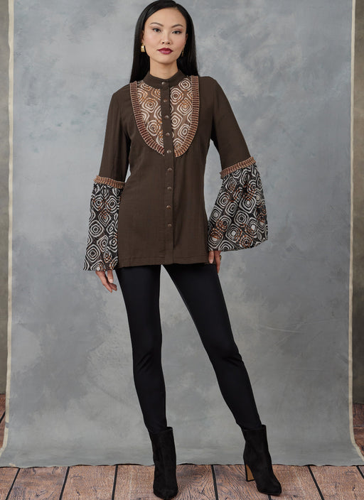 Vogue sewing pattern 1904 Misses' Dress and Tunic by Sandra Betzina from Jaycotts Sewing Supplies
