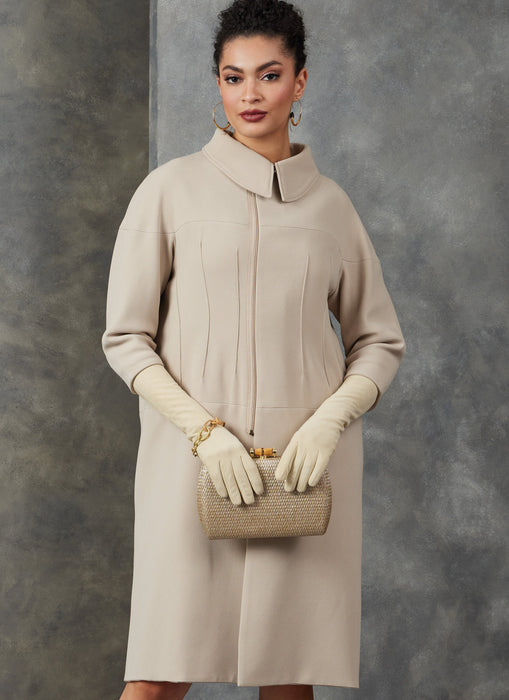 Vogue sewing pattern 1911 Misses' Coat by Guy Laroche from Jaycotts Sewing Supplies