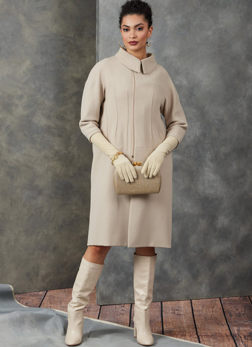 Vogue sewing pattern 1911 Misses' Coat by Guy Laroche from Jaycotts Sewing Supplies